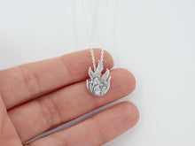 Load image into Gallery viewer, FIRE Pendant / ransmutation, inspiration, alchemical fire - Sterling Silver 925