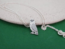 Load image into Gallery viewer, OWL Pendant / Wisdom & Insight in Sterling Silver 925