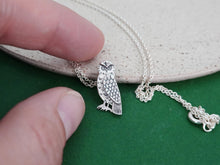 Load image into Gallery viewer, OWL Pendant / Wisdom & Insight in Sterling Silver 925