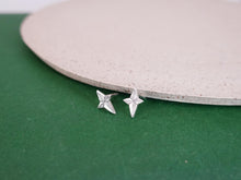 Load image into Gallery viewer, STAR Stud Earrings / Sterling Silver 925