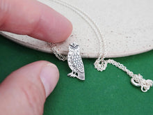 Load image into Gallery viewer, OWL Pendant / Wisdom & Insight in Sterling Silver 925