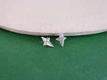 Load image into Gallery viewer, STAR Stud Earrings / Sterling Silver 925