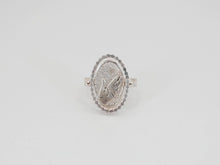 Load image into Gallery viewer, HUMMINGBIRD & HAND Spinning Ring / Strenght and Freedom - Sterling Silver 925