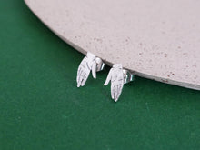 Load image into Gallery viewer, OPEN HANDS Stud Earrings / Sterling Silver 925