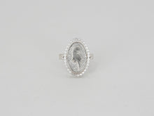 Load image into Gallery viewer, PARAKEET & TREE Spinning Ring / Joy and Life / thaumatrope - Sterling Silver 925