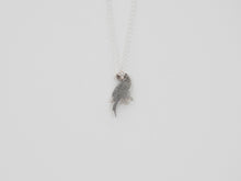 Load image into Gallery viewer, PARROT Pendant / Joy and Life / lovebird, parakeet - Sterling Silver 925