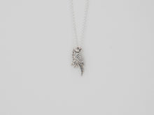 Load image into Gallery viewer, PARROT Pendant / Joy and Life / lovebird, parakeet - Sterling Silver 925