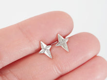 Load image into Gallery viewer, STAR Stud Earrings / Sterling Silver 925