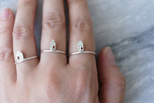 Load image into Gallery viewer, TINY AMSTERDAM / miniature dutch house ring in sterling silver