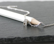Load image into Gallery viewer, LIEF - ADORABLE / miniature dutch house necklace in sterling silver