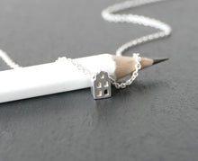 Load image into Gallery viewer, MOOI - BEAUTIFUL / miniature dutch house necklace in sterling silver