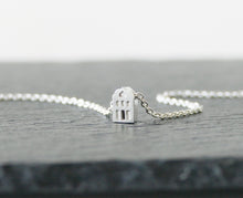 Load image into Gallery viewer, TROTS - PRIDE / miniature dutch house necklace in sterling silver