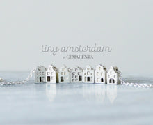 Load image into Gallery viewer, RUSTIG - TRANQUIL / miniature dutch house necklace in sterling silver
