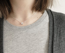 Load image into Gallery viewer, BLIJ - HAPPY / miniature dutch house necklace in sterling silver