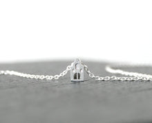 Load image into Gallery viewer, GAAF - COOL / miniature dutch house necklace in sterling silver
