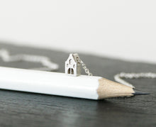 Load image into Gallery viewer, GAAF - COOL / miniature dutch house necklace in sterling silver