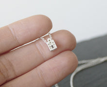 Load image into Gallery viewer, GELUK - LUCK / miniature dutch house necklace in sterling silver
