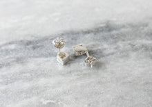 Load image into Gallery viewer, TINY AMSTERDAM EARRINGS / miniature dutch house stud earrings in sterling silver