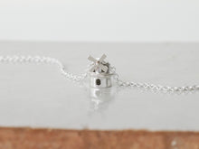 Load image into Gallery viewer, STERK - STRONG / miniature dutch windmill necklace in sterling silver