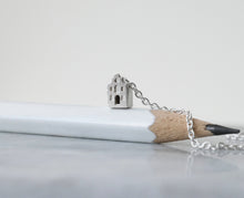 Load image into Gallery viewer, RUSTIG - TRANQUIL / miniature dutch house necklace in sterling silver