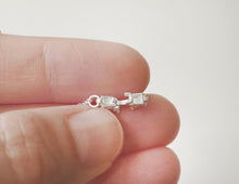 Load image into Gallery viewer, FIETS - BIKE / miniature bike pendant with movable wheels in sterling silver
