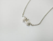 Load image into Gallery viewer, FIETS - BIKE / miniature bike pendant with movable wheels in sterling silver