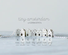 Load image into Gallery viewer, TINY AMSTERDAM 14k GOLD NECKLACE - miniature dutch house in solid 14k gold (585)