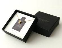 Load image into Gallery viewer, TINY AMSTERDAM 14k GOLD NECKLACE - miniature dutch house in solid 14k gold (585)