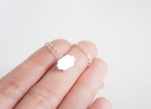 Load image into Gallery viewer, VICTORIA / miniature mirror necklace in sterling silver
