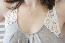 Load image into Gallery viewer, VICTORIA / miniature mirror necklace in sterling silver