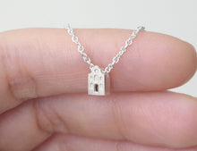 Load image into Gallery viewer, RUSTIG - TRANQUIL / miniature dutch house necklace in sterling silver