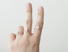 Load image into Gallery viewer, TINY AMSTERDAM / miniature dutch house ring in sterling silver