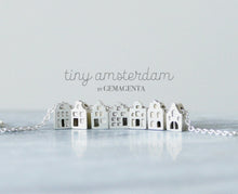 Load image into Gallery viewer, TROTS - PRIDE / miniature dutch house necklace in sterling silver