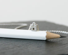 Load image into Gallery viewer, GELUK - LUCK / miniature dutch house necklace in sterling silver
