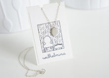Load image into Gallery viewer, WILHELMINA / miniature mirror necklace in sterling silver