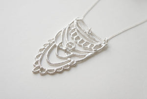 SUKKAR / moroccan inspired necklace in sterling silver