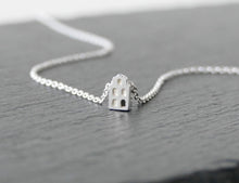 Load image into Gallery viewer, MOOI - BEAUTIFUL / miniature dutch house necklace in sterling silver